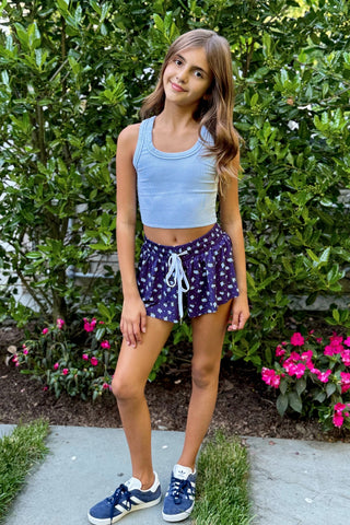 KatieJ NYC Tween Livi 2.0 Tank - Baby Blue