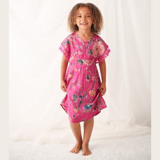 Kiwi & Park Maya Dress in Hot Pink