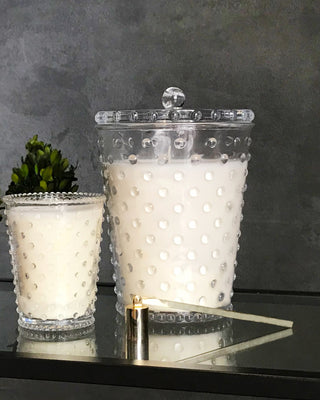 Simpatico Grande 64oz Hobnail Candle - Creme Fraiche #96