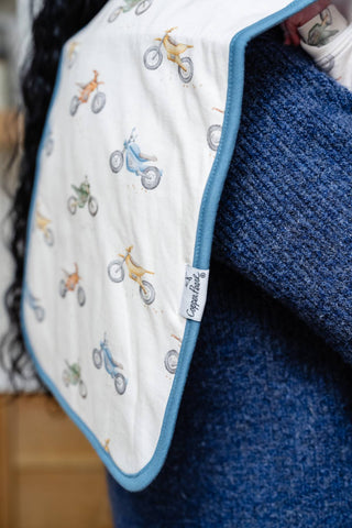 Copper Pearl Ryder Premium Burp Cloth Set