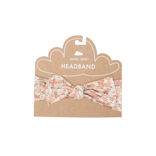Angel Dear Bamboo Headband - Sweet Rose Calico