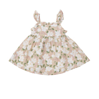 Angel Dear Paperbag Ruffle Sundress -Magnolias