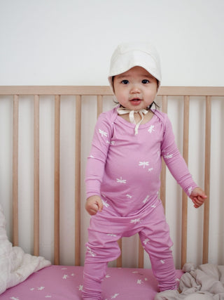 Gunamuna Convertible Romper Footie - Fireflies