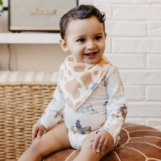 Copper Pearl Boone Bandana Bib Set