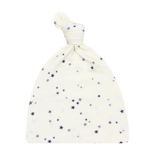 Lou Lou and Company Top Knot Hat - George
Baby swaddle with star pattern on a white background