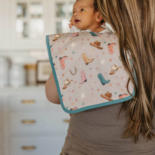 Copper Pearl Cheyenne Premium Burp Cloth Set