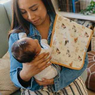 Copper Pearl Cheyenne Premium Burp Cloth Set