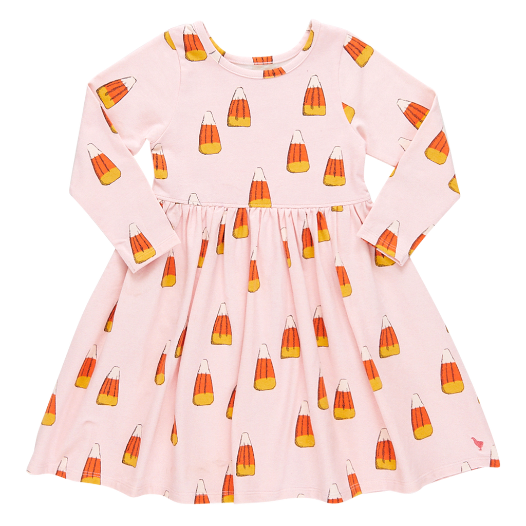 Pink chicken girls dresses best sale