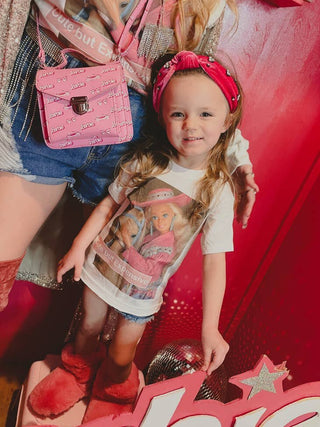 Kids Cute But Expensive Tee, Gina, Barbie, Cute But Expensive, Gina's Tees, Made in the USA, Tee, Tee - Basically Bows & Bowties