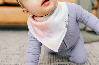 Copper Pearl Flora Bandana Bib Set