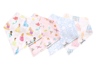 Copper Pearl, Copper Pearl Disney Princess Bandana Bib Set (4 Pack) - Basically Bows & Bowties