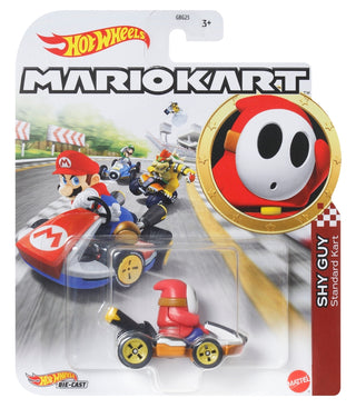 Mattel Hot Wheels Mario Kart / Super Mario Bros Movie Die-Cast Mario Kart Shy Guy