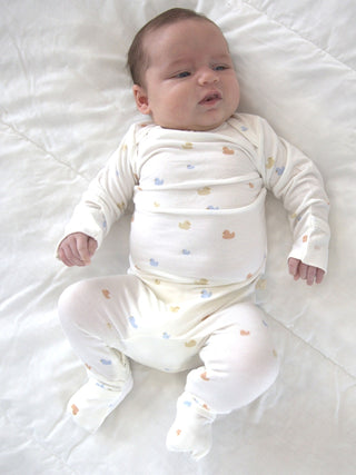 Gunamuna Convertible Romper Footie - Ducks
