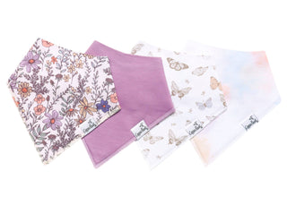 Copper Pearl Flora Bandana Bib Set