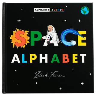 Alphabet Legends, Space Alphabet Hardcover Book - Basically Bows & Bowties