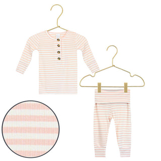 Lou Lou and Company Ribbed Top and Bottoms - Harper