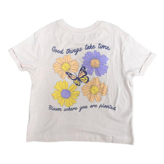Paper Flower Keep Going Keep Growing Short Sleeve Tee, Paper Flower, cf-size-large-12, cf-size-medium-8-10, cf-size-small-7, cf-size-xlarge-14, cf-type-shirts-&-tops, cf-vendor-paper-flower,