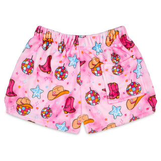 Iscream Disco Cowgirl Plush Shorts