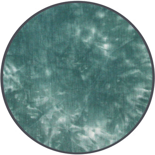 Lou Lou and Company Top and Bottoms - Mateo
Round teal rug with a textured pattern on a white background