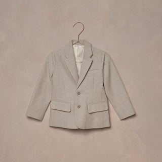 Noralee Sebastian Blazer  - Fog, Noralee, Blazer, cf-size-10y, cf-size-2y, cf-size-4y, cf-size-6y, cf-size-8y, cf-type-coats-&-jackets, cf-vendor-noralee, Fog, Jacket, Natural, Nora Lee, Nora