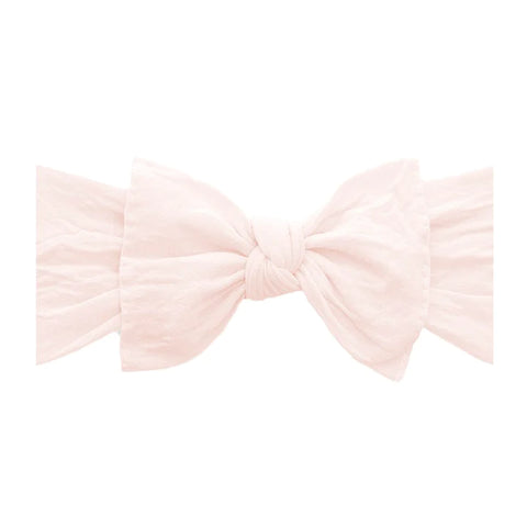 Baby Bling Classic Knot Headband - Ballet Pink