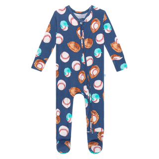 Posh Peanut Homer Footie Zippered One Piece