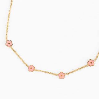 Pip Pop Post Petite Flower Necklace