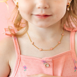 Pip Pop Post Petite Flower Necklace