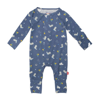 Magnetic Me Blue Rodeo Drive Convertible Grow With Me Coverall