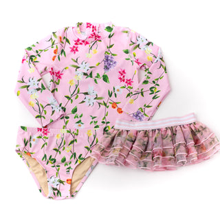 Shade Critters Rashguard Tutu Set - Wildflowers