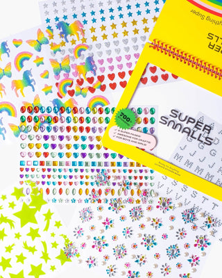 Super Smalls Ultimate (Mega Sized!) Sticker Book, Super Smalls, cf-type-stickers, cf-vendor-super-smalls, Face Sticker, journal stickers, Sticker Set, stickers, Stickers - Basically Bows & Bo