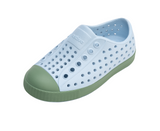 Native Jefferson Shoes - Air Blue / Loch Green