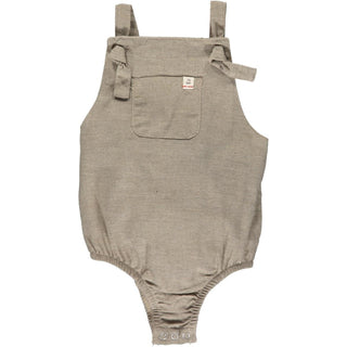 Me & Henry Beige Reef Knotted Bubble, Me & Henry, Boy Bubble Romper, Boys Clothing, Bubble Romper, cf-size-0-3-months, cf-size-12-18-months, cf-type-romper, cf-vendor-me-&-henry, CM22, Infant