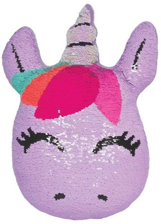 Iscream Unicorn Reversible Sequin Pillow, Iscream, Gifts for Girls, Gifts for Tween, iScream, iscream pillow, iscream-shop, reversible sequin, Reversible Sequin Pillow, reversible sequins, Tw