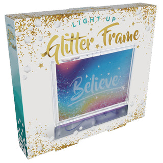 Iscream Color Changing Glitter Picture Frame, Iscream, EB Girls, Glitter picture Frame, iscream, Iscream Color Changing Glitter Picture Frame, iscream frame, iscream-shop, light up frame, Pic