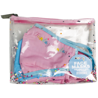 Iscream Rainbow Days of the Children's Reversible Face Mask Set, Iscream, Child Face Mask, Child Face MAskCute Kids Face MAsk, Children's Mask, Cotton Face Mask, Cute Kids Face Mask, Daily Ma