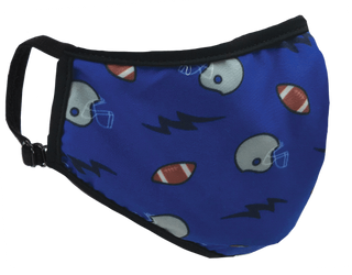 Iscream Children's Face Mask - Football & Helmets, iScream, Child Face Mask, Child Face MAskCute Kids Face MAsk, Children's Mask, Cotton Face Mask, Cute Kids Face Mask, Els PW 11399, Face Mas