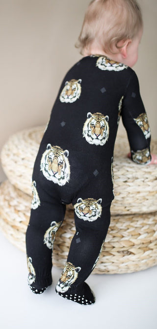 Posh Peanut Mateo Zippered Footie, Posh Peanut, Baby, Footie with Zipper, Gender Neutral, Infant, Posh PEanut, Posh Peanut Footie, Posh Peanut Footie with Zipper, Posh Peanut Mateo, Posh Pean