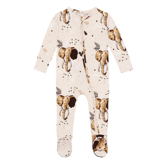 Posh Peanut Perry Zippered Footie, Posh Peanut, Baby, Footie with Zipper, Gender Neutral, Infant, Posh PEanut, Posh Peanut Elephant, Posh Peanut Footie, Posh Peanut Footie with Zipper, Posh P