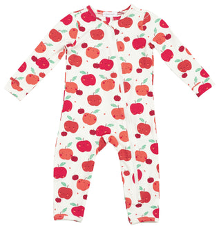 Angel Dear Apple Orchard Bamboo Zipper Romper, Angel Dear, angel Dear, Angel Dear Apple Orchard, Angel Dear Apple Orchard Bamboo Zipper Romper, Angel Dear Fall 2020, Angel Dear Romper, CM22,