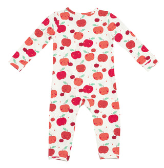 Angel Dear Apple Orchard Bamboo Zipper Romper, Angel Dear, angel Dear, Angel Dear Apple Orchard, Angel Dear Apple Orchard Bamboo Zipper Romper, Angel Dear Fall 2020, Angel Dear Romper, CM22,