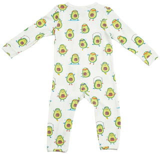 Angel Dear Avo-Cize Bamboo Zipper Romper, Angel Dear, angel Dear, Angel Dear Avo-Cize, Angel Dear Avo-Cize Bamboo Zipper Romper, Angel Dear Avocado, Angel Dear Avocize, Angel Dear Fall 2020,