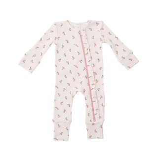 Angel Dear Rosebud 2 Way Zipper Romper, Angel Dear, angel Dear, Angel Dear 2 Way Zipper Romper, Angel Dear Fall 2021, Angel Dear Romper, Angel Dear Rosebud, CM22, infant romper, JAN23, Romper