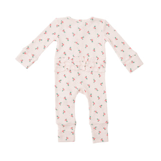 Angel Dear Rosebud 2 Way Zipper Romper, Angel Dear, angel Dear, Angel Dear 2 Way Zipper Romper, Angel Dear Fall 2021, Angel Dear Romper, Angel Dear Rosebud, CM22, infant romper, JAN23, Romper