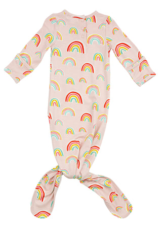Angel Dear Pink Rainbows Knotted Gown, Angel Dear, angel Dear, Angel Dear Fall 2020, Angel Dear Gown, Angel Dear Knotted Gown, Angel Dear Multi Rainbow, Angel Dear Pink Rainbow, Angel Dear Pi