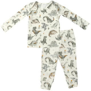 Angel Dear Crayon Dinos Thermal Lounge Wear Set, Angel Dear, angel Dear, Angel Dear Crayon Dinos, Angel Dear Fall 2021, Angel Dear Lounge Wear Set, Angel Dear loungewear, Angel Dear Pajama Se