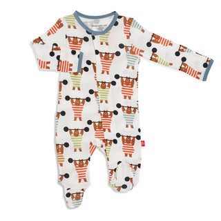 Magnetic Me Hustle for the Muscle Modal Magnetic Footie, Magnificent Baby, Baby Shower, Baby Shower Gift, CM22, Gift for Baby Shower, Hustle for the Muscle, JAN23, Magentic Me, Magnetic Me by