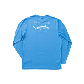 Prodoh Blue Perennial Blue Marlin L/S Sunshirt, Prodoh, CM22, JAN23, Prodoh, Prodoh LS Sunshirt, Prodoh Swim Shirt, Prodoh Swimshirt, Prodoh swimwear, rodoh Rashguard, Sunshirt, Sunshirt - Ba