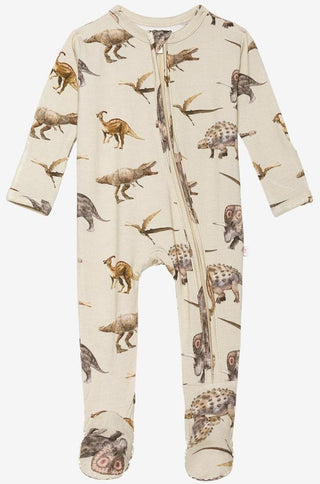 Posh Peanut Vintage Dino Zippered Footie, Posh Peanut, Baby, Cyber Monday, Dino Footie, Dinosaur Footie, Els PW 8258, End of Year, End of Year Sale, Footie with Zipper, Gender Neutral, Infant