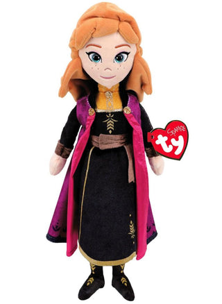 Ty Anna Sparkle Frozen 2 Plush Doll, Ty Inc, Anna Frozen 2 Doll, cf-type-stuffed-animal, cf-vendor-ty-inc, Disney Princess, EB Girls, Frozen 2 Anna, Frozen 2 Stuffed Animal, Frozen Stuffed An